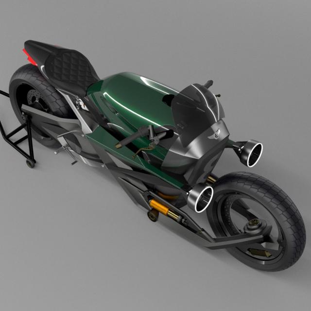 Is this what a Bentley motorcycle would look like Visordown